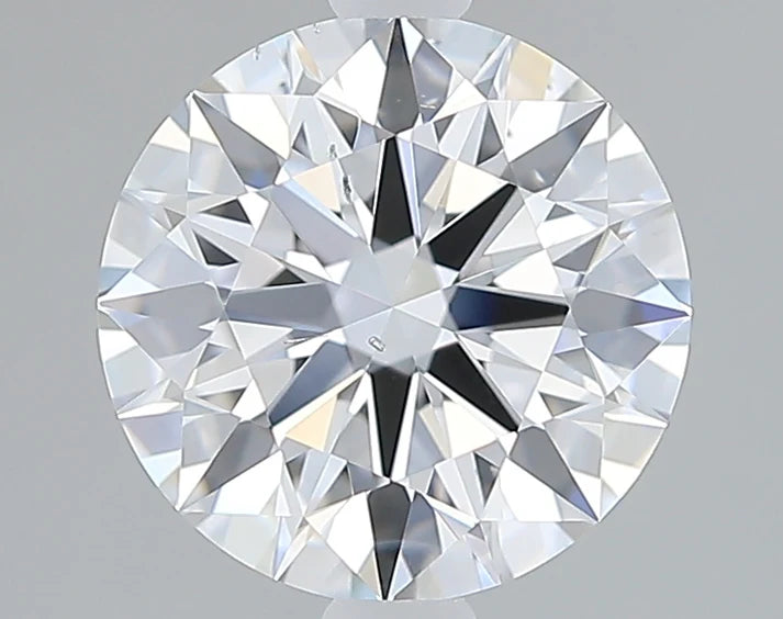 2.01 CT Round Brilliant Lab Grown Diamond – Premium D Color Excellence
