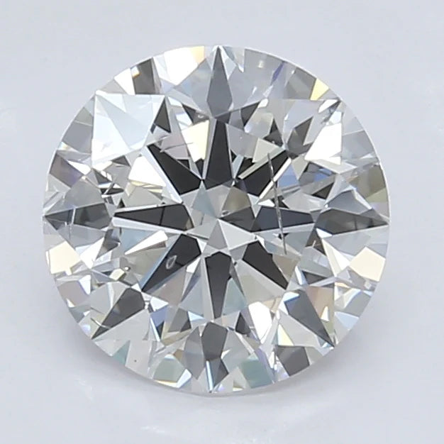 Top Quality 2.33 CT Round Shape D Color SI2 Clarity Lab Grown Diamond For the That Look