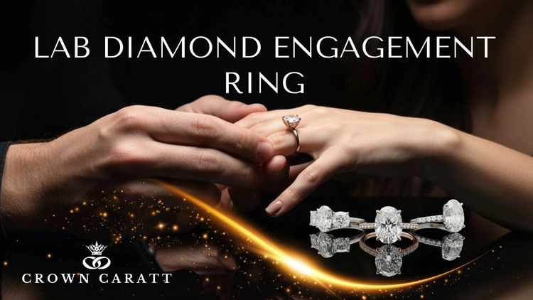 Lab Diamond Engagement Ring