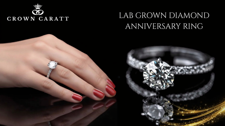 Lab Diamond Anniversary Ring