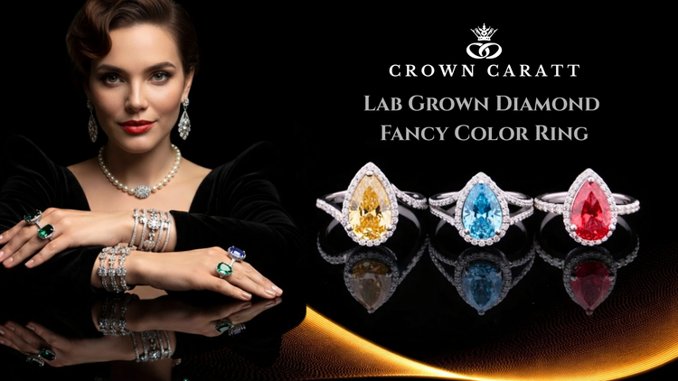 Lab Diamond Fancy Color Ring