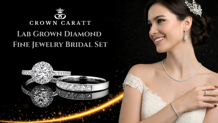 Lab Grown Diamond Fine Jewelry Bridal Set