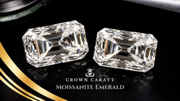 Moissanite Emerald