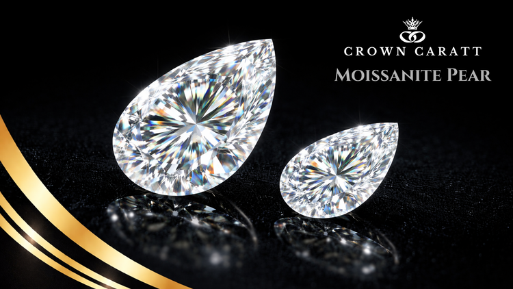 Moissanite Pear