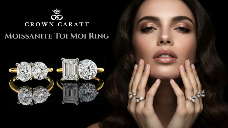 Moissanite Toi Moi Ring