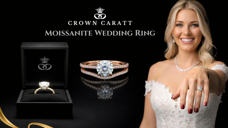 Moissanite Wedding Ring