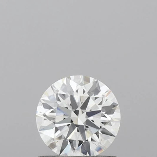 Round diamond on a gray background