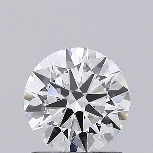 Shiny 0.90 CT Round Shape F Color SI2 Clarity Lab Grown Diamond For the The Wait