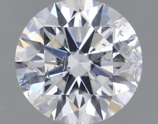 Cocktail 1.08 CT Round Shape D Color SI2 Clarity Lab Grown Diamond For the Wide Blue