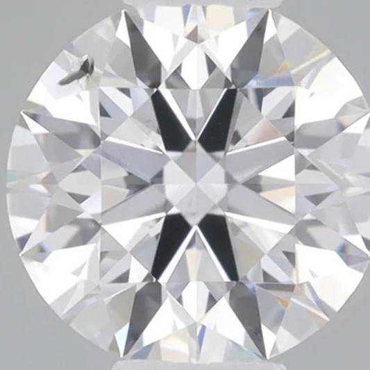 1.23 CT Round Brilliant Lab Grown Diamond – D Color Premium Fire