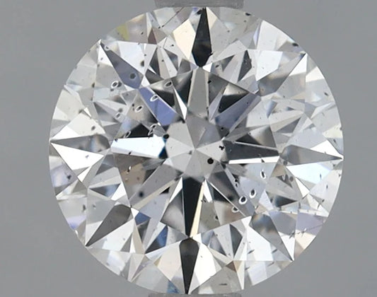 Classic 1.36 CT Round Shape F Color SI2 Clarity Lab Grown Diamond For the Just Us