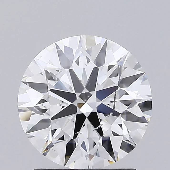 1.78 CT Round Brilliant Lab Grown Diamond – Pure D Color Sparkle