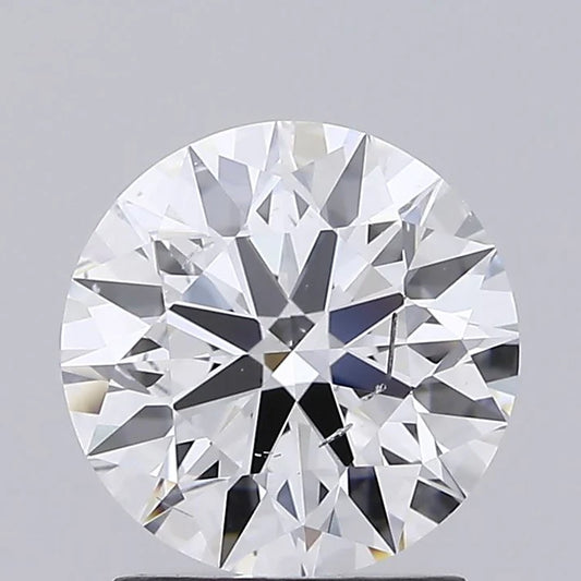 1.78 CT Round Brilliant Lab Grown Diamond – Pure D Color Sparkle