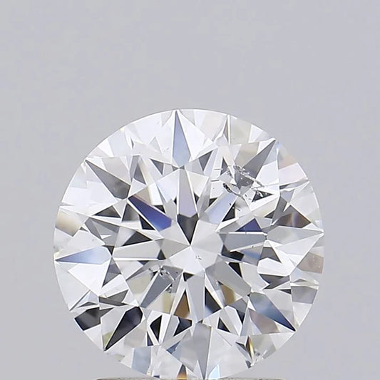 Amazing 1.87 CT Round Shape D Color SI2 Clarity Lab Grown Diamond For the Soft Days